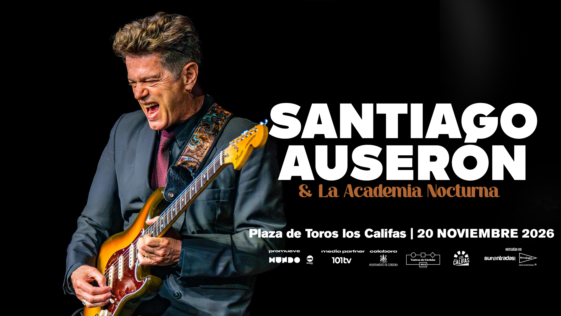 El mítico líder de Radio Futura regresa a los escenarios con un proyecto donde revisa todos sus grandes éxitos junto a una banda de enorme calidad
