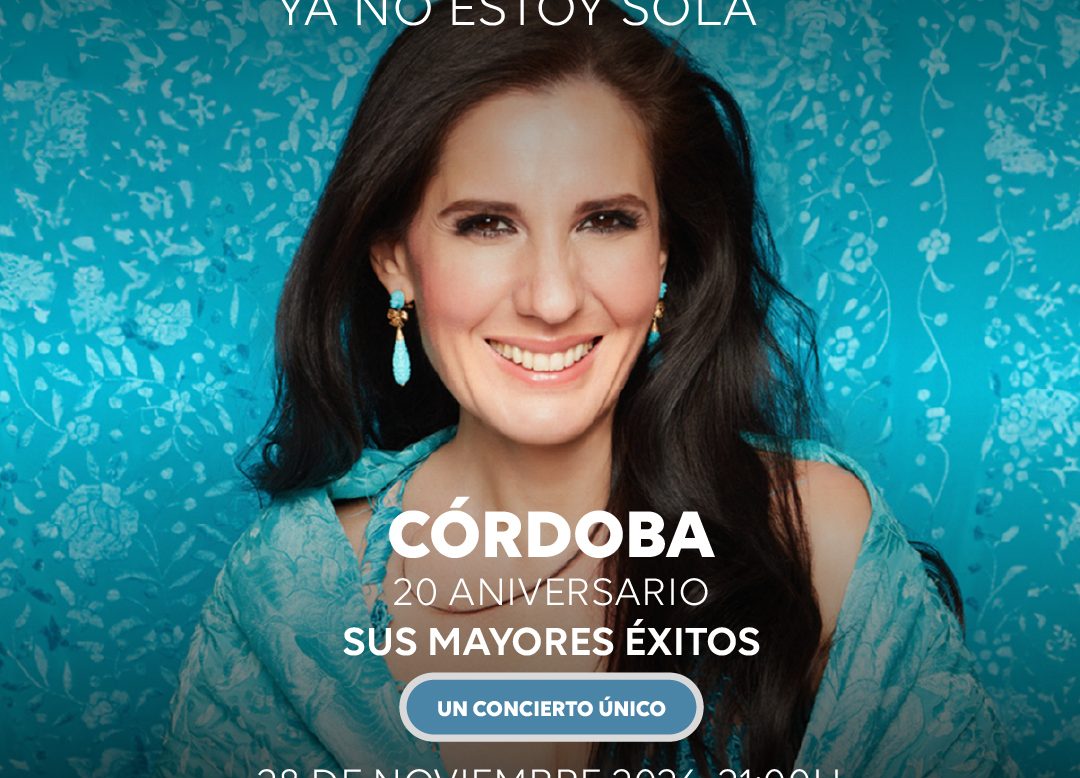 Diana Navarro presenta en Córdoba su «Ya no estoy sola», la gira de 20 años de éxitos
