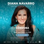 Diana Navarro presenta en Córdoba su «Ya no estoy sola», la gira de 20 años de éxitos